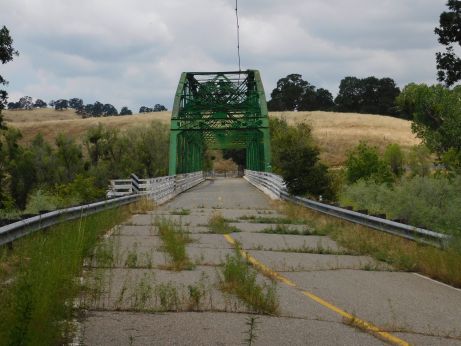 [Picture of Basso Bridge sign from another angle]